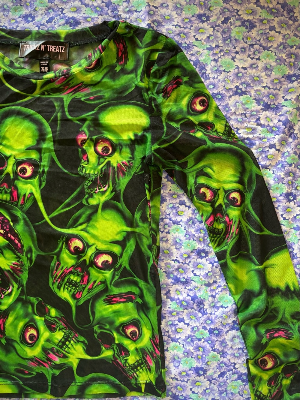 Zombie Sheer Top - Picture 7 of 11